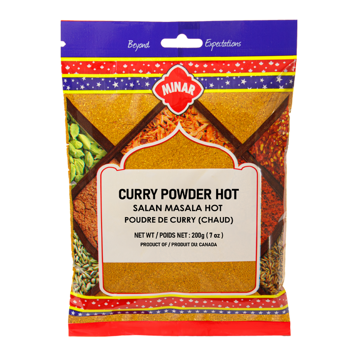 CURRY POWDER HOT [MINAR],   200g